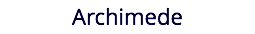 Archimede